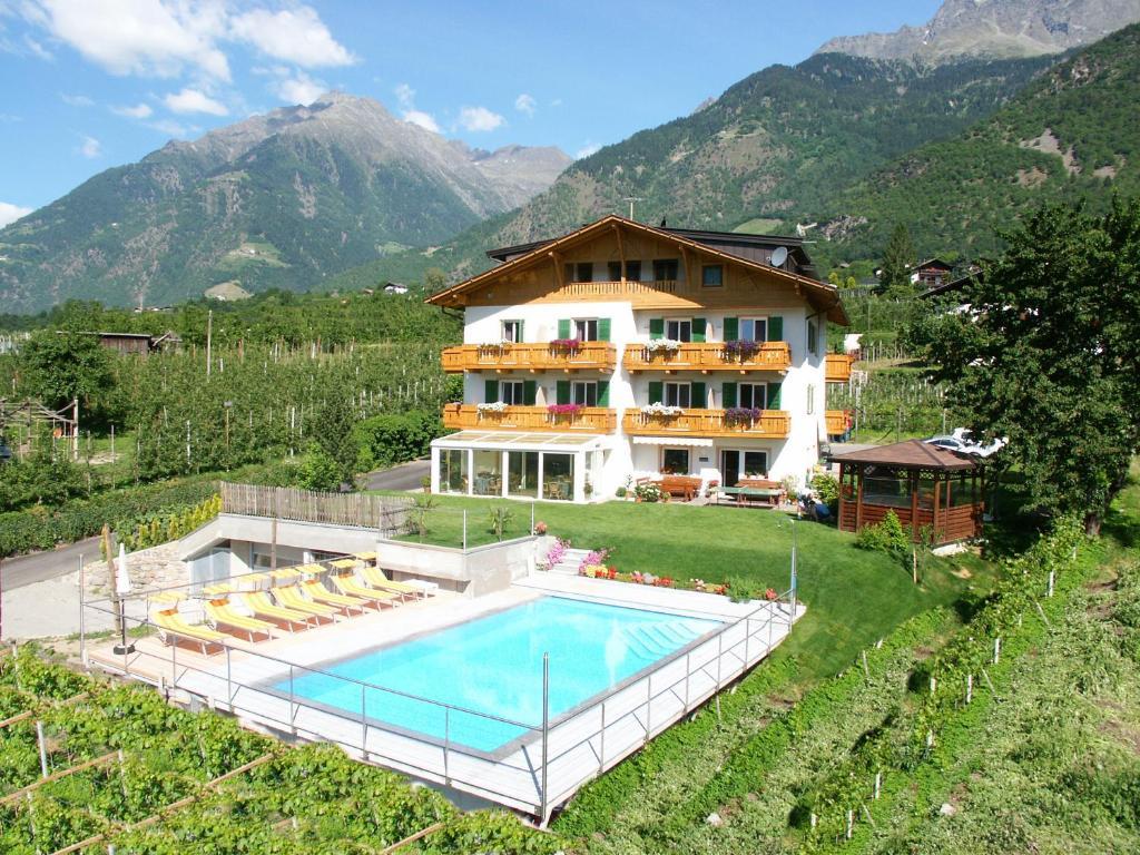 Pension Alpenblick Lagundo Exterior foto
